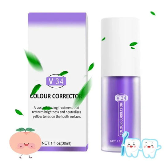 Hismile V34 Purple Whitening Tooth | Reduce yellowing
