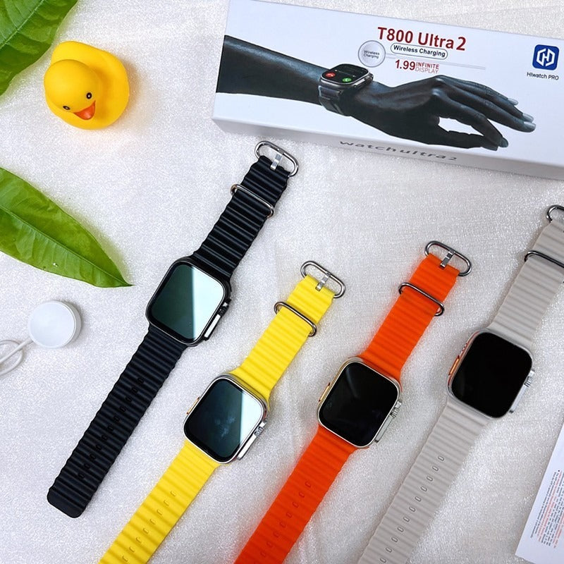 T800 Ultra 2 Bluetooth Smart Watch – Series 8 (Random Color)