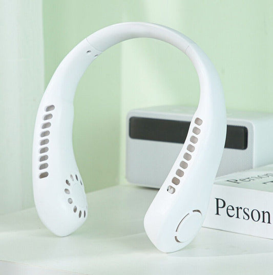 Neck Fan – Wearable Air Cooler & Purifier